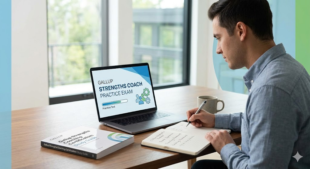 Gallup Coaching Practice Test. Banner