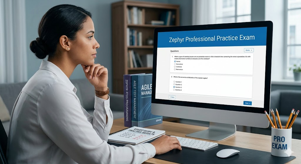 Zephyr Professional Practice Test Banner