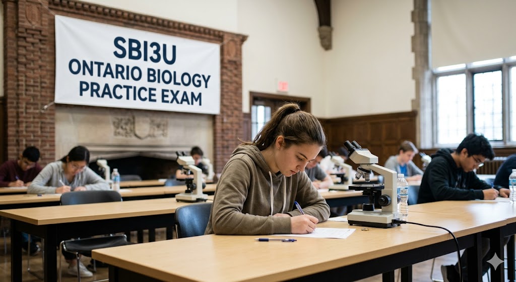 Ontario Grade 11 University Biology Practice Text Banner
