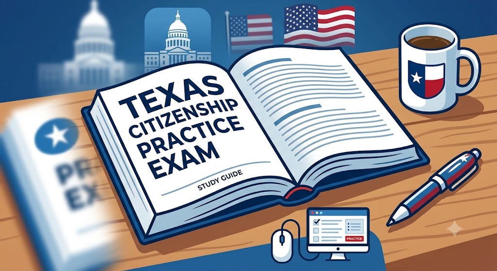 Texas Citizenship Practice Exam Banner