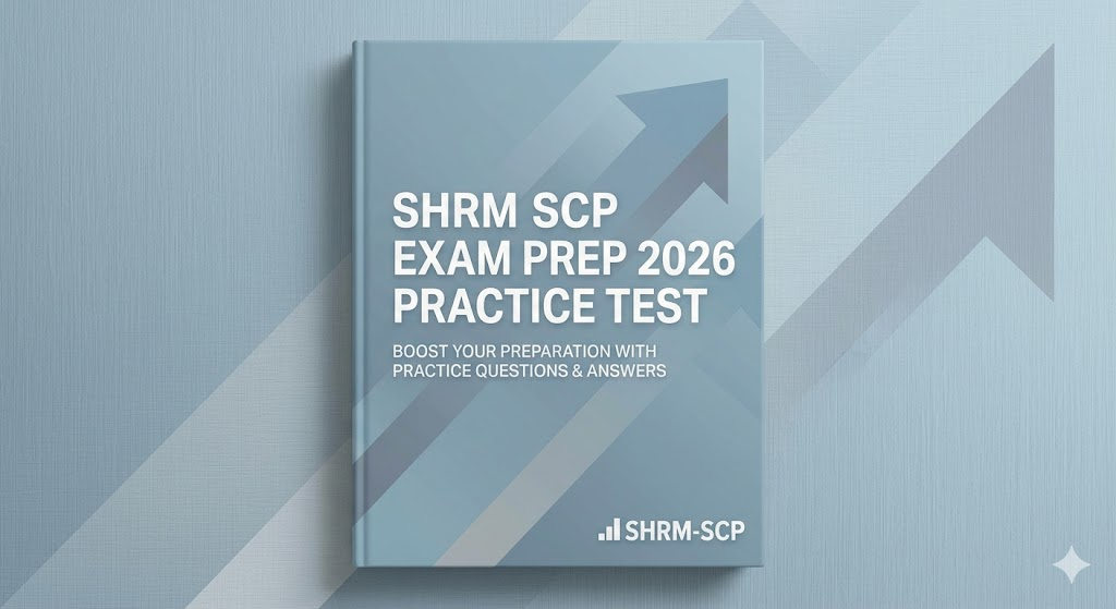 SHRM SCP Exam Prep 2026 | Practice Test Questions and Answers Banner
