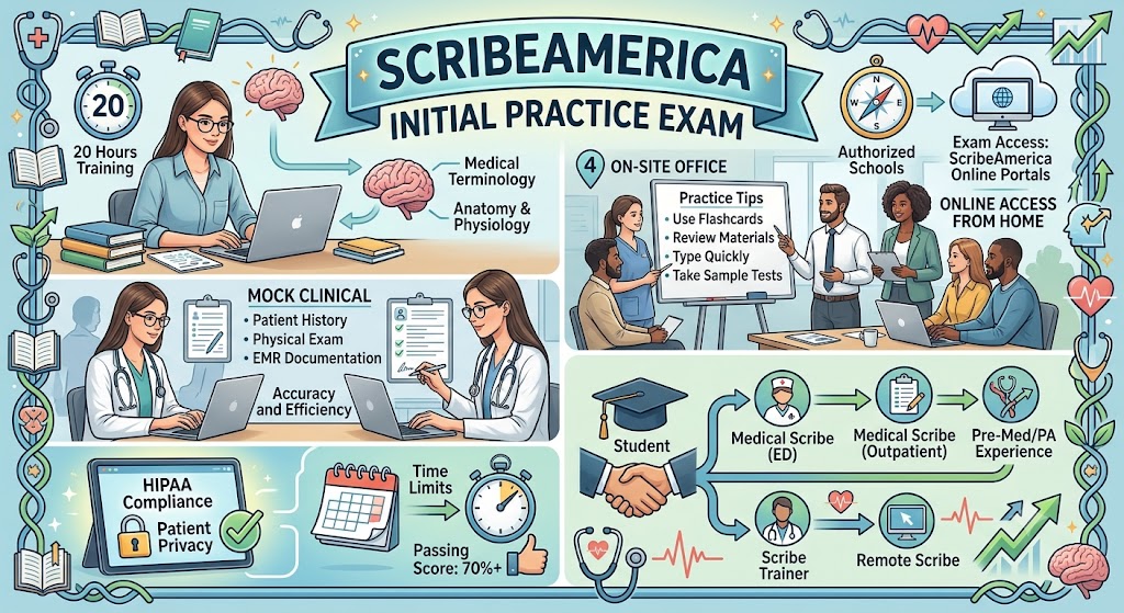 ScribeAmerica Initial Practice Exam Banner
