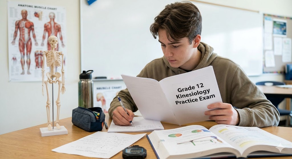 Ontario Grade 12 Kinesiology Practice Exam Banner