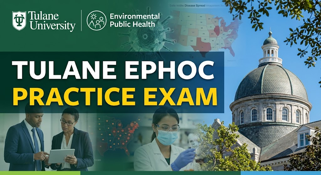 Tulane EPHOC Practice Exam Banner