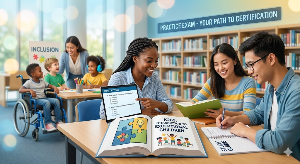 Introduction to Exceptional Children (K205) Practice Test Banner
