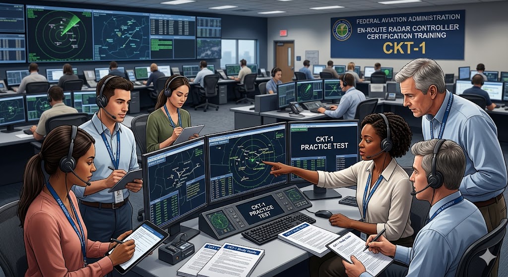 FAA En‑Route Radar Controller Certification (CKT-1) Practice Test Banner