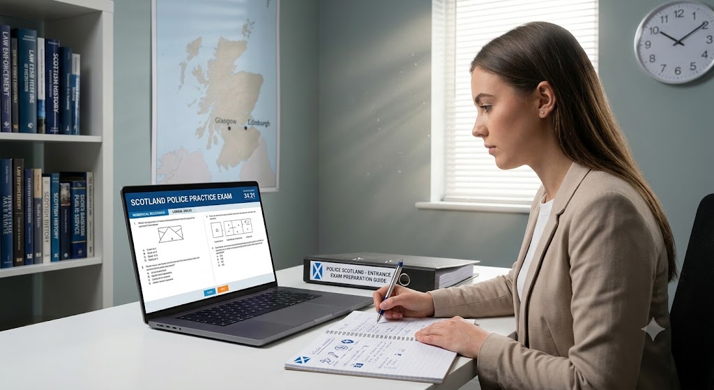 Scotland Police Practice Exam Guide Banner