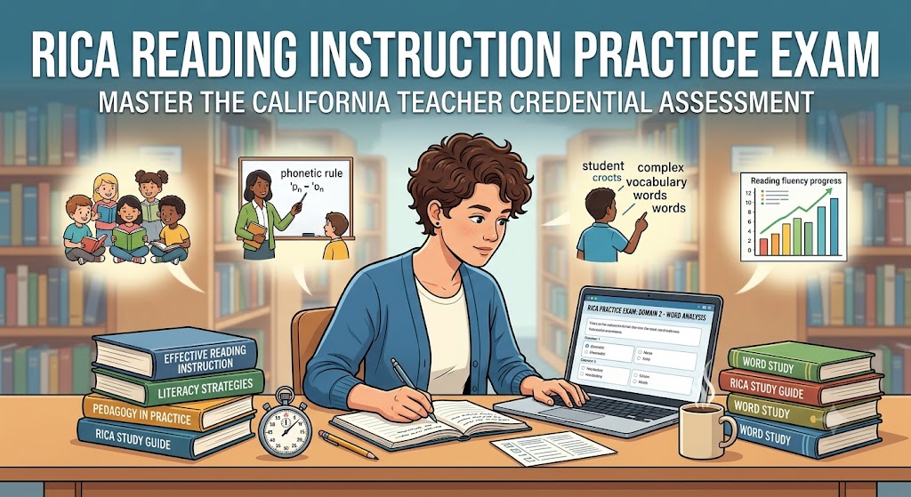 Reading Instruction Competence Assessment (RICA) Practice Test Banner