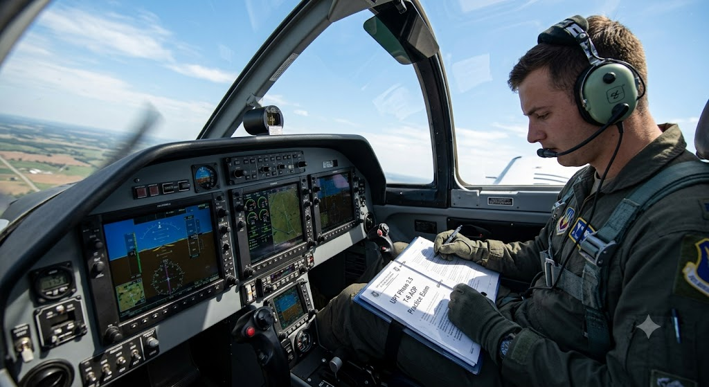 Undergraduate Pilot Training (UPT) Phase 2.5 T6 – Aircrew Orientation Program (AOP) Practice Test Banner