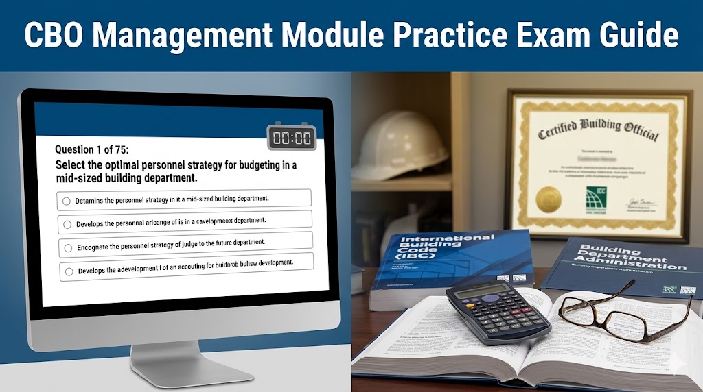 Certified Building Official Management Practice Exam Banner