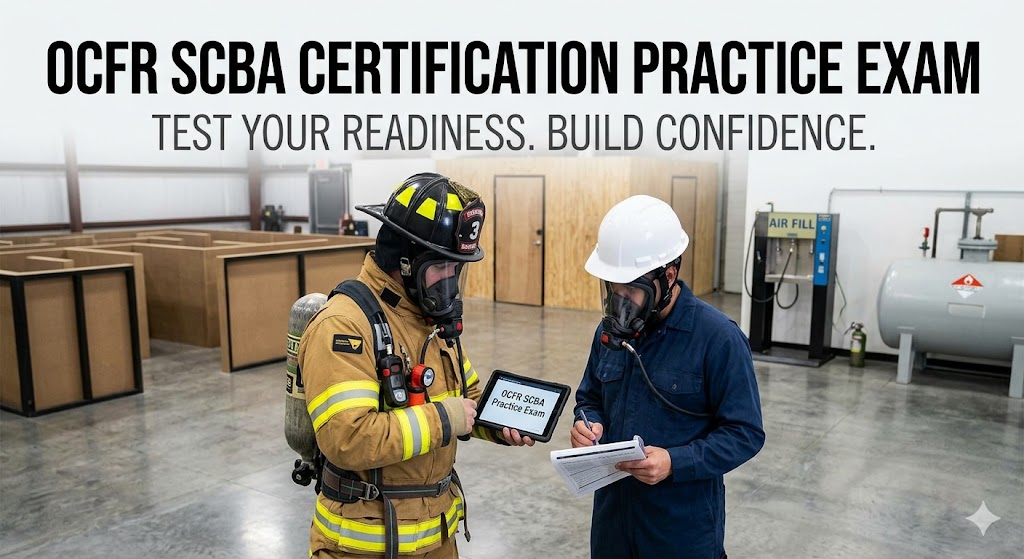OCFR SCBA Certification Practice Exam Banner