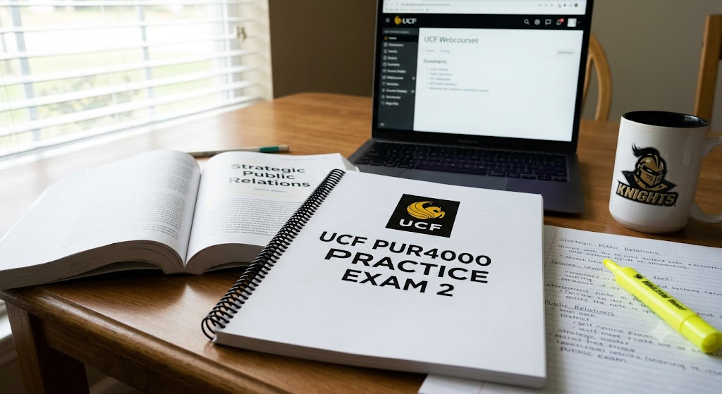 University of Central Florida (UCF) PUR4000 Public Relations Practice Exam 2 Banner