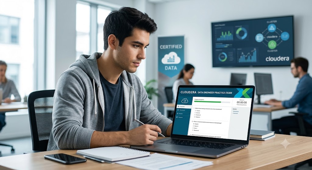 Cloudera Practice Test & Exam Prep Banner