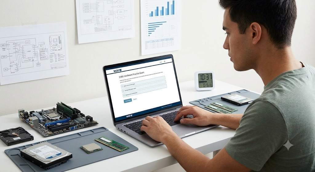 Western Governors University (WGU) ITEC2022 D386 Hardware and Operating Systems Essentials Practice Exam Banner
