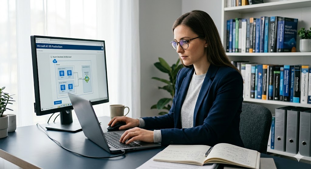 Microsoft AZ-305 Practice Exam Banner