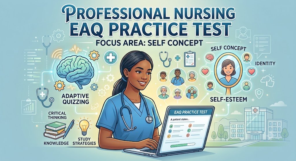 Professional Nursing EAQ – Self Concept Practice Test Banner