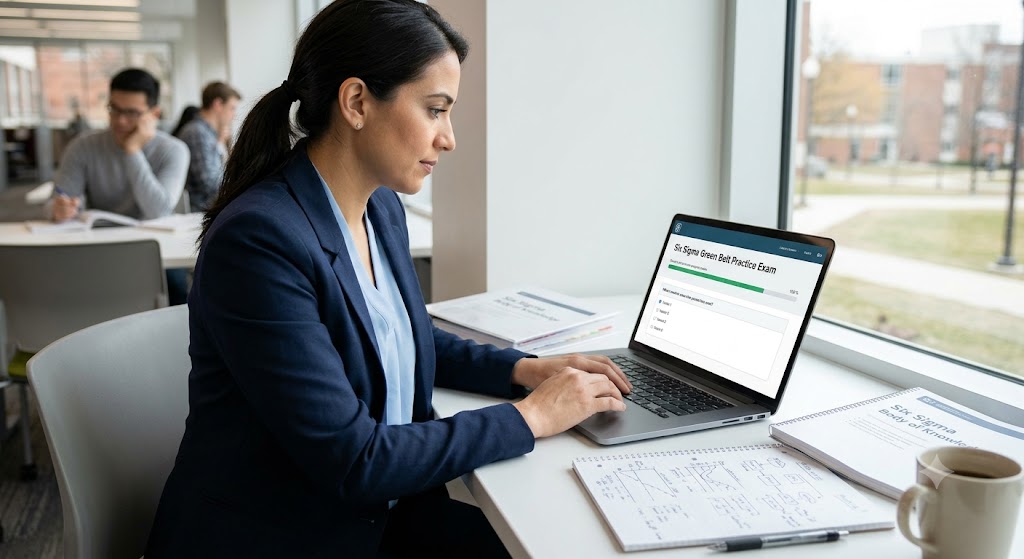 Six Sigma Practice Test & Exam Prep Banner