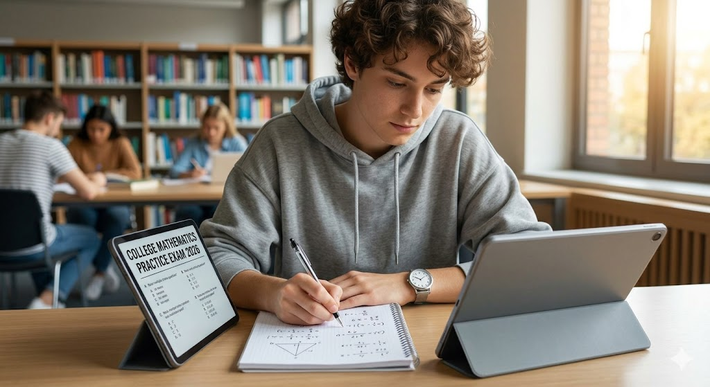 College Mathematics Practice Test 2026 | Exam Prep Questions and Answers Banner