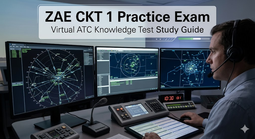 ZAE AeroCenter Controller Knowledge Test (CKT) 1 Practice Test Banner