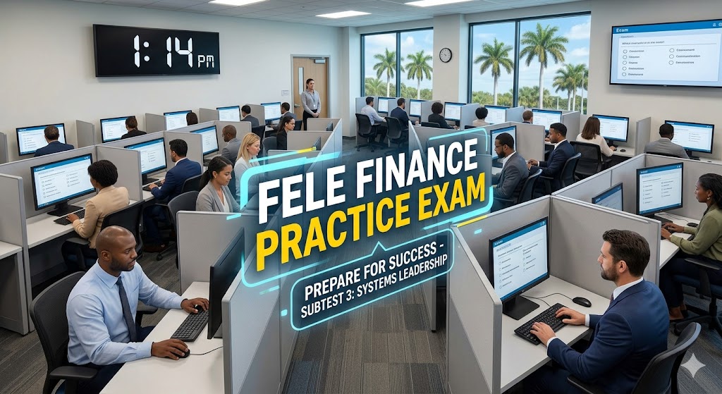 FELE Finance Practice Test Banner