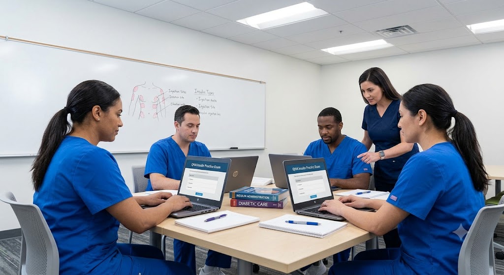 Qualified Medication Assistant (QMA) Insulin Practice Exam Banner