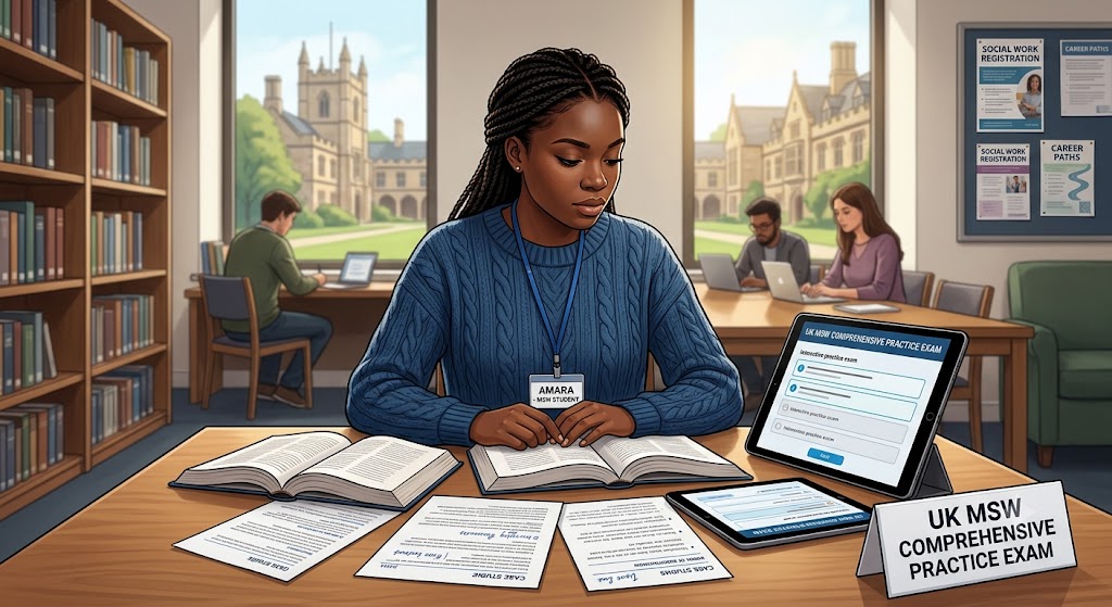 UK Master of Social Work (MSW) Comprehensive Practice Exam Banner