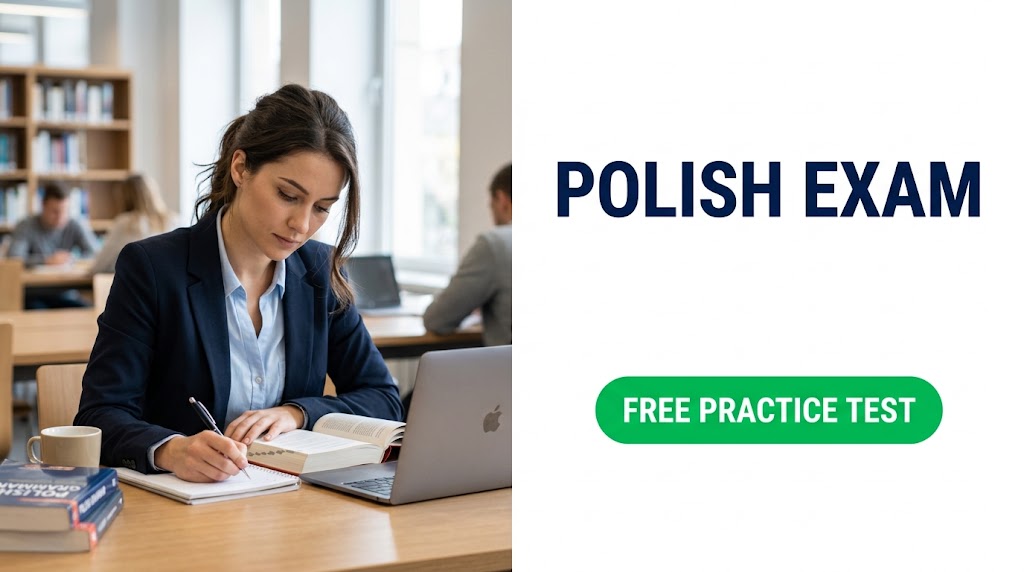 Polish Proficiency Practice Test & Exam Prep Banner