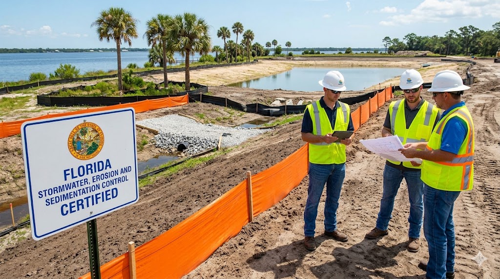 Florida Stormwater, Erosion and Sedimentation Control Practice Exam Banner