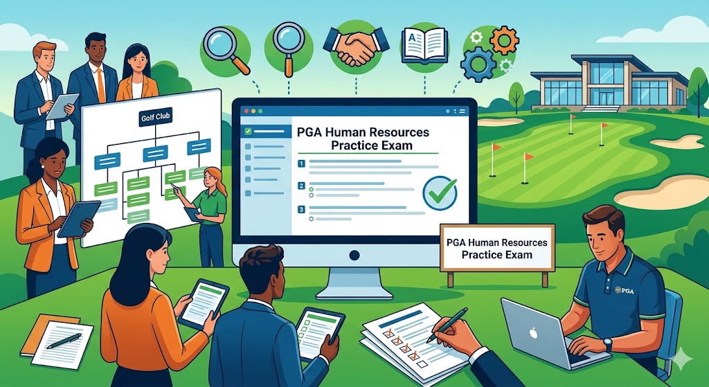 PGA Human Resources Practice Exam Banner
