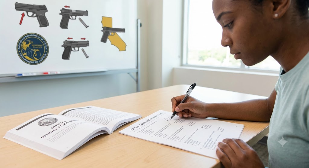 FREE CA Gun Safety (FSC) Practice Test 2026 Official Study Guide Banner