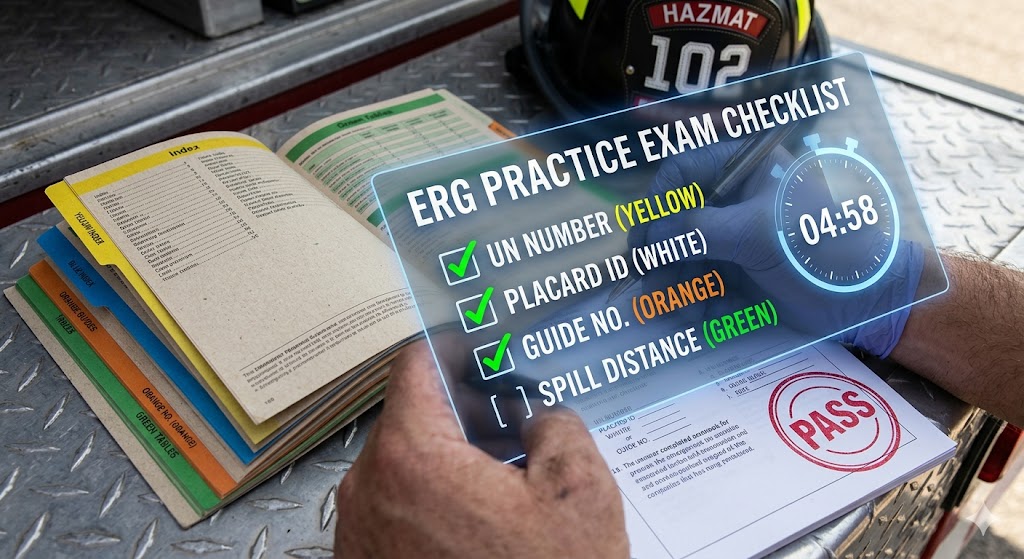 Emergency Response Guidebook (ERG) Practice Test Banner