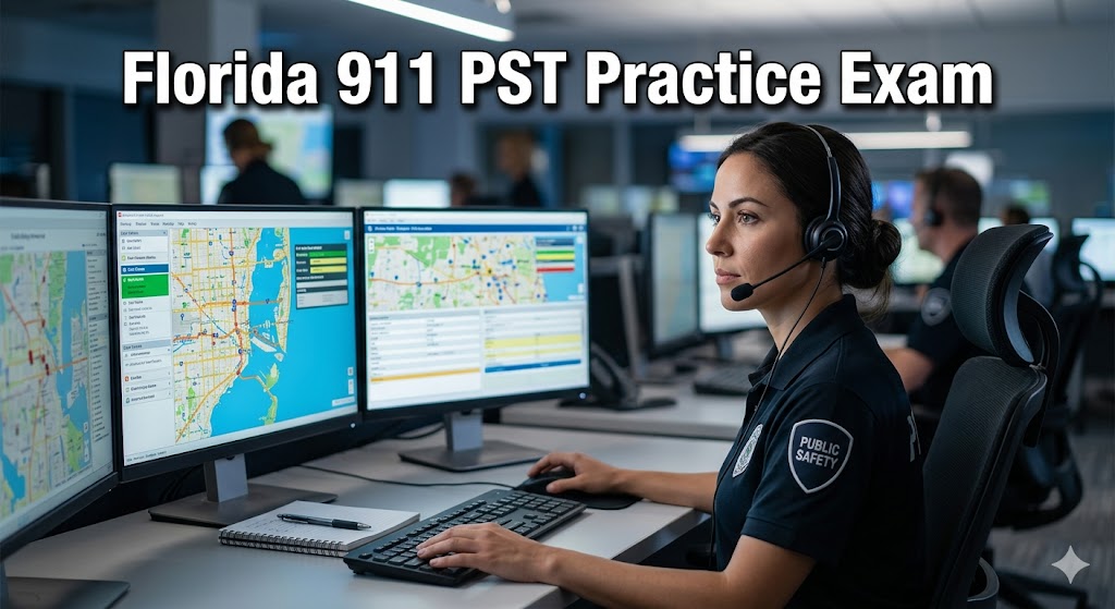 Florida 911 Public Safety Telecommunicator (PST) Practice Exam Banner