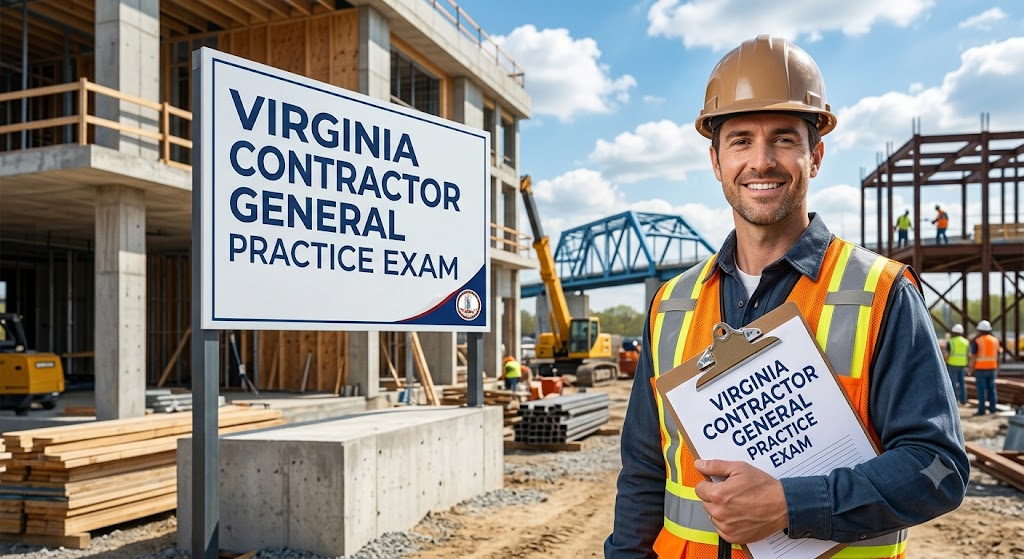 Virginia Contractor General Practice Test Banner