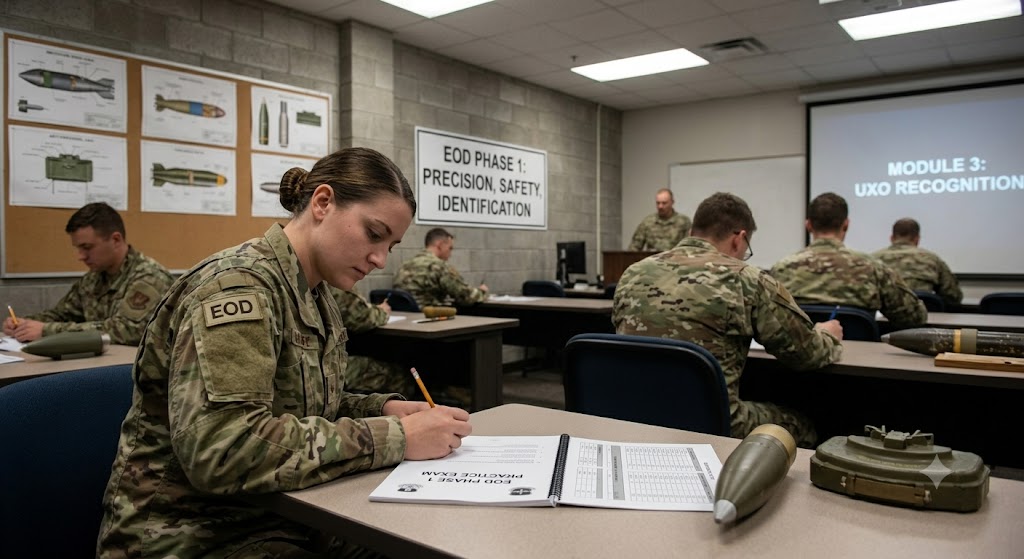 Explosive Ordnance Disposal (EOD) Phase 1 Practice Exam Banner