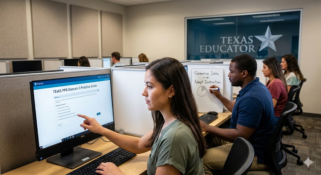PPR Domain 3 – Implementing Responsive Assessment Practice Test Banner