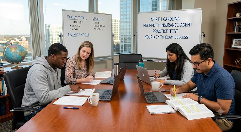 NC Property Insurance Agent Practice Exam Banner