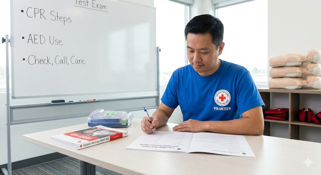 Canadian Red Cross Standard First Aid Practice Test Banner