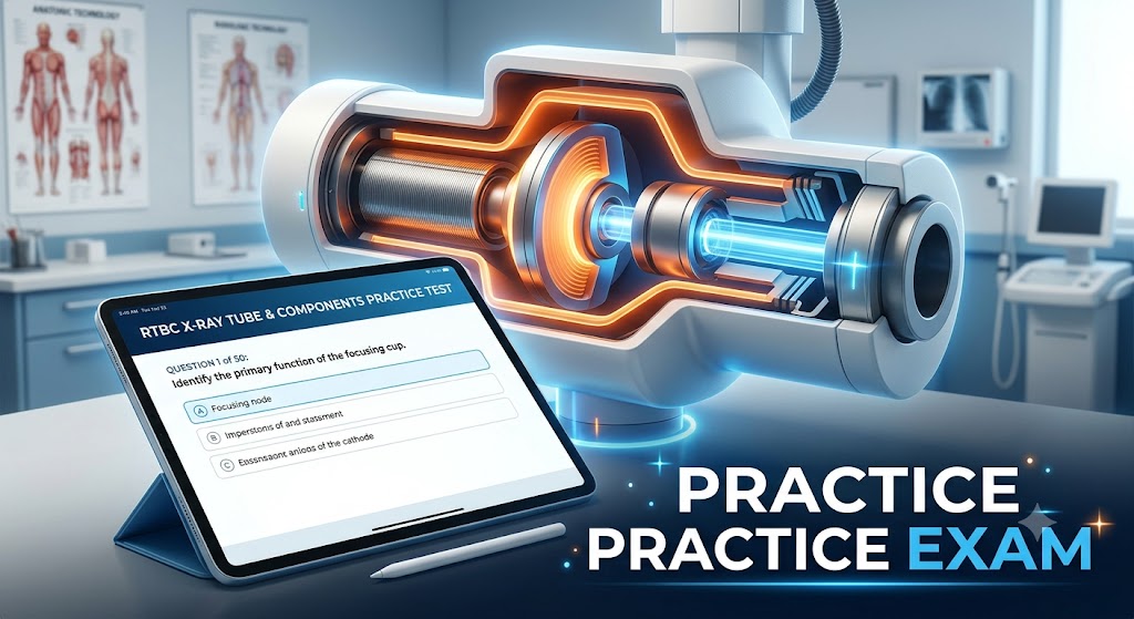 RTBC X-ray Tube and Components Practice Test Banner