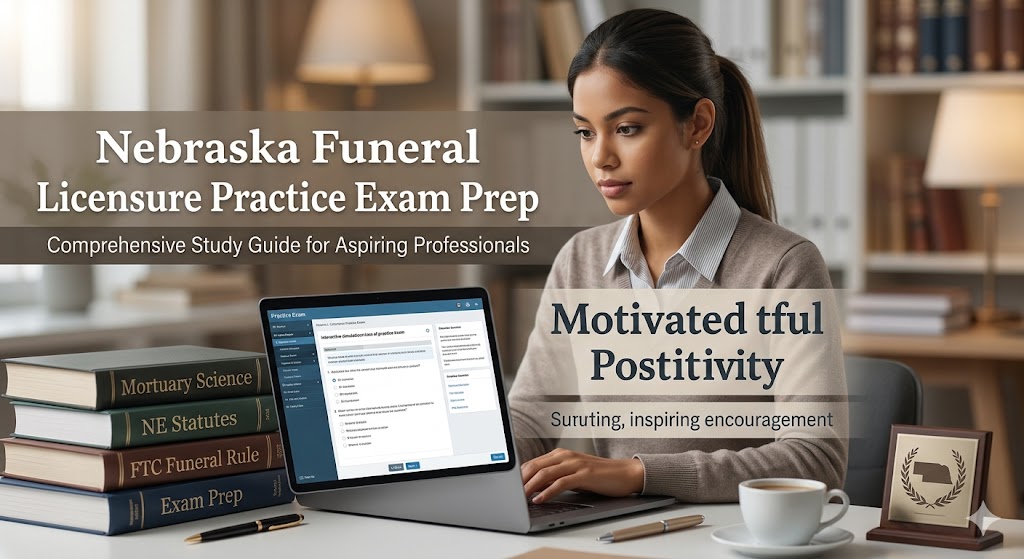 Nebraska Funeral Licensure Practice Exam Prep Banner