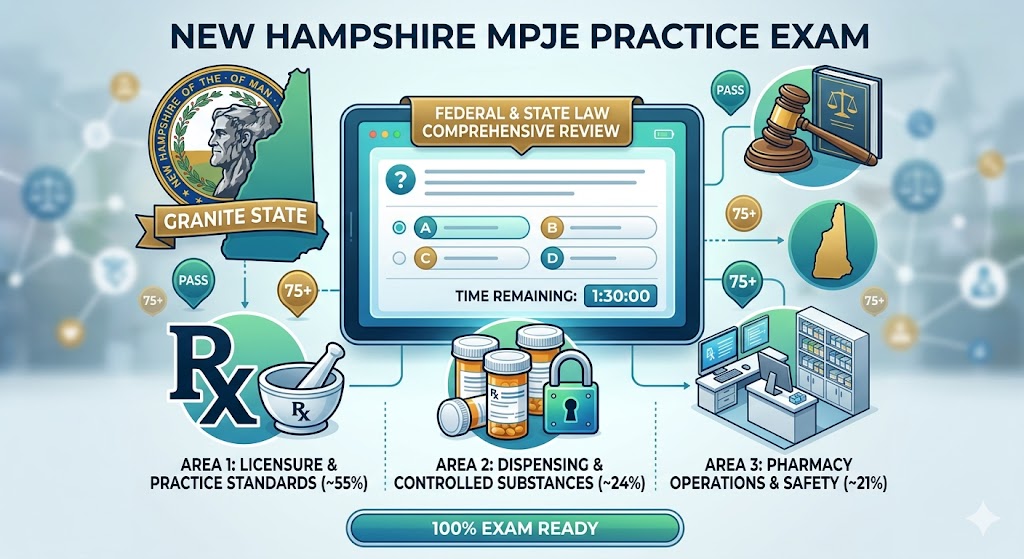 New Hampshire MPJE Practice Exam Banner