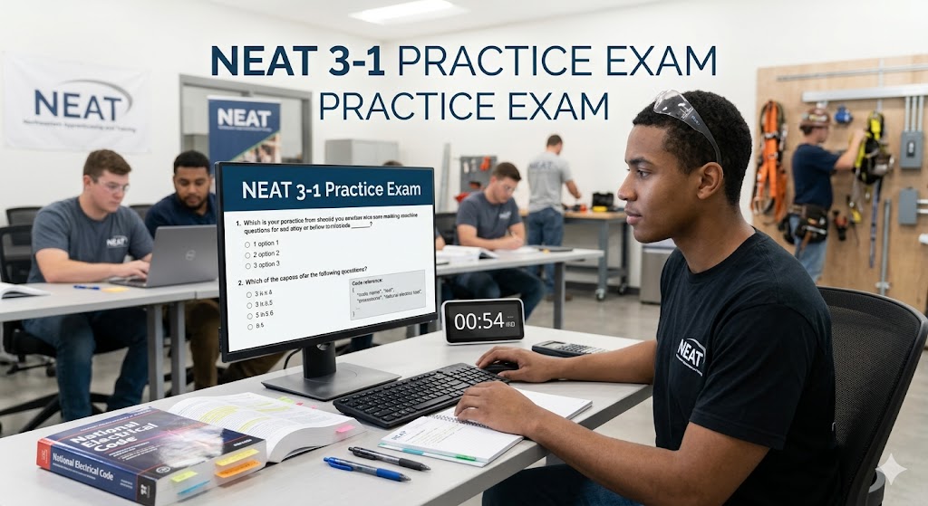 NEAT 3-1 Practice Exam Banner