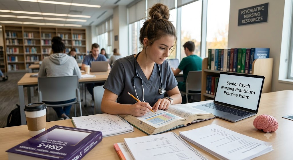 Senior Psych Nursing Practicum Practice Exam Banner