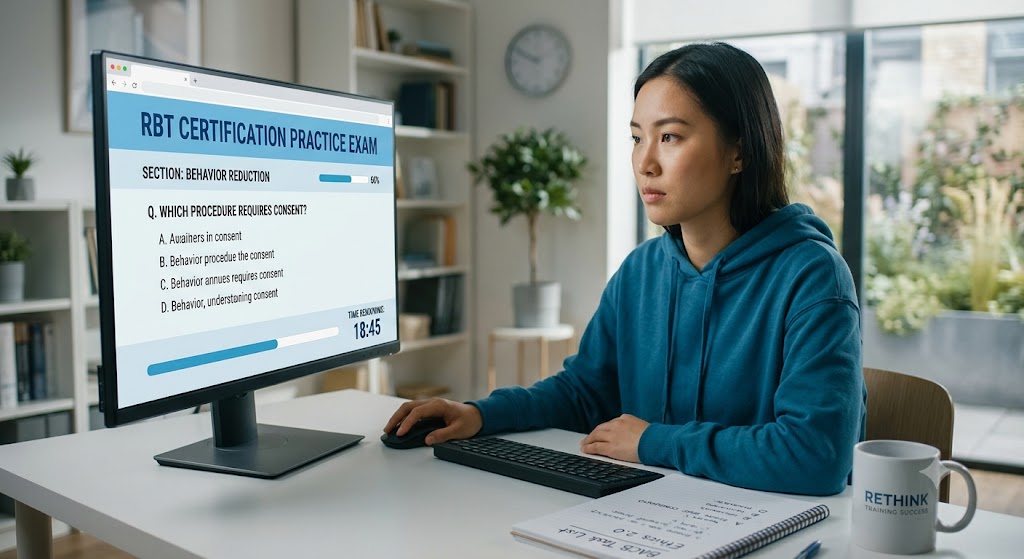 Rethink Training Practice Test Banner