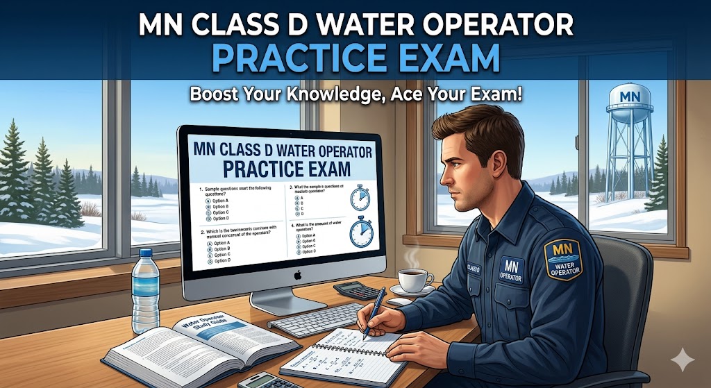 Minnesota Class D Water Operator Certification Practice Exam Banner