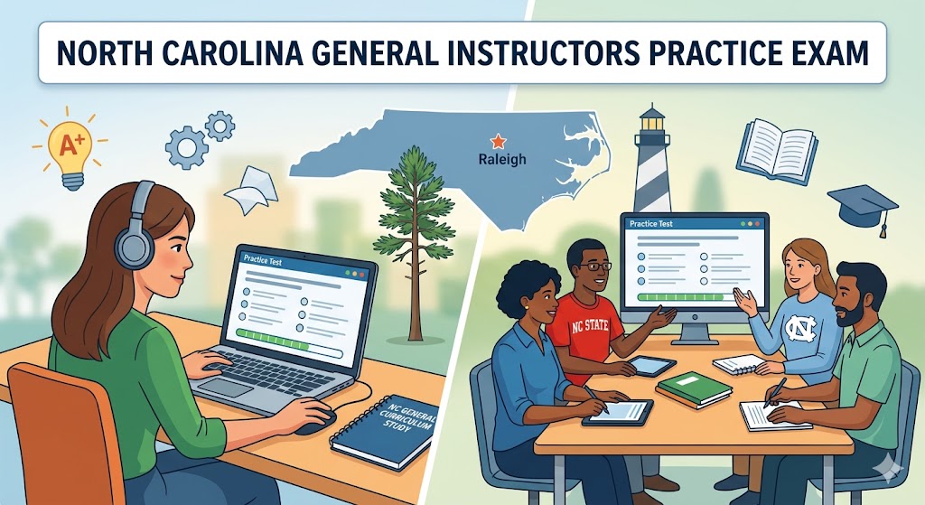 North Carolina General Instructors Practice Exam Banner