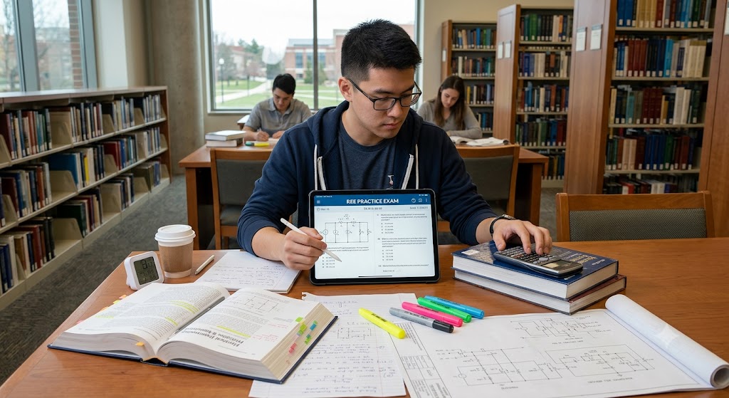 Registered Electrical Engineering Licensure Practice Exam Banner