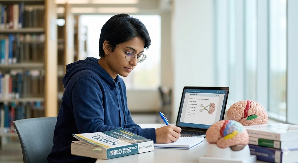 NBEO Neuroscience Practice Test Banner