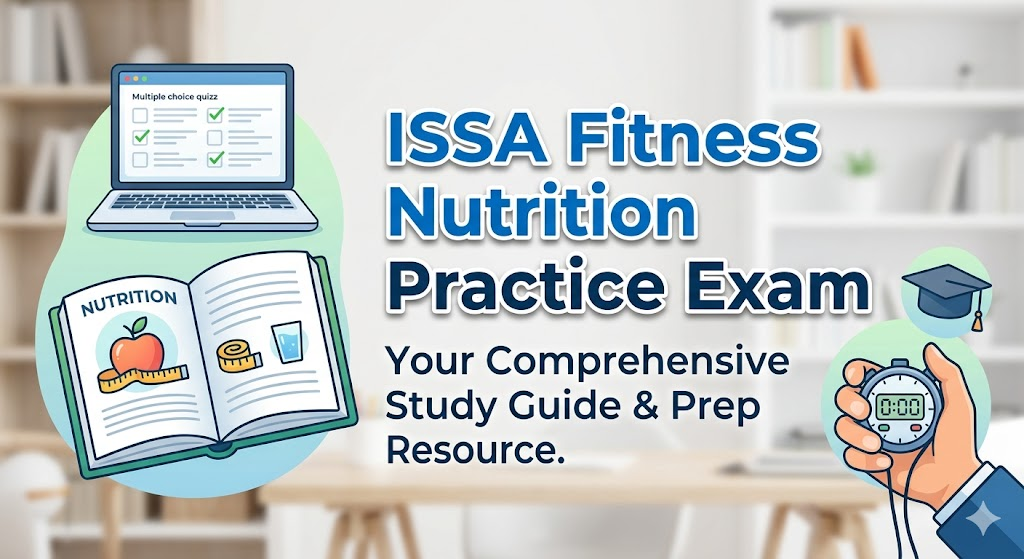 International Sports Sciences Association (ISSA) Fitness Nutrition Practice Test Banner