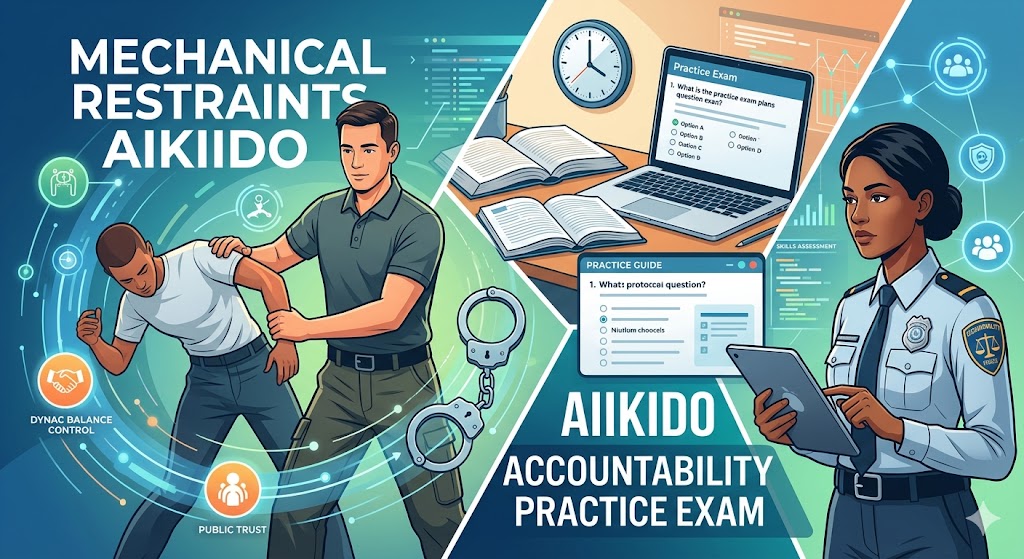 Mechanical Restraints, Aikido, Accountability and Control Practice Test Banner