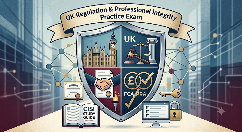 UK Regulation & Professional Integrity Practice Test Banner